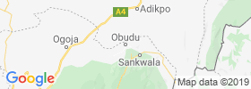 Obudu map